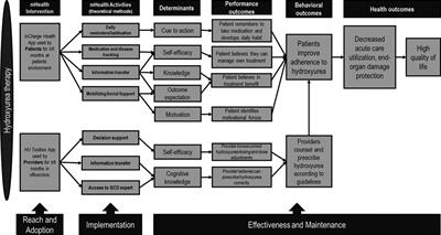 Evaluating the implementation of a multi-level mHealth study to improve hydroxyurea utilization in sickle cell disease